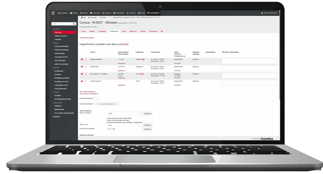 -Inzicht-in-cursusuitvoering